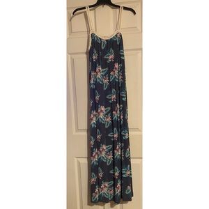 Flowery maxi dress